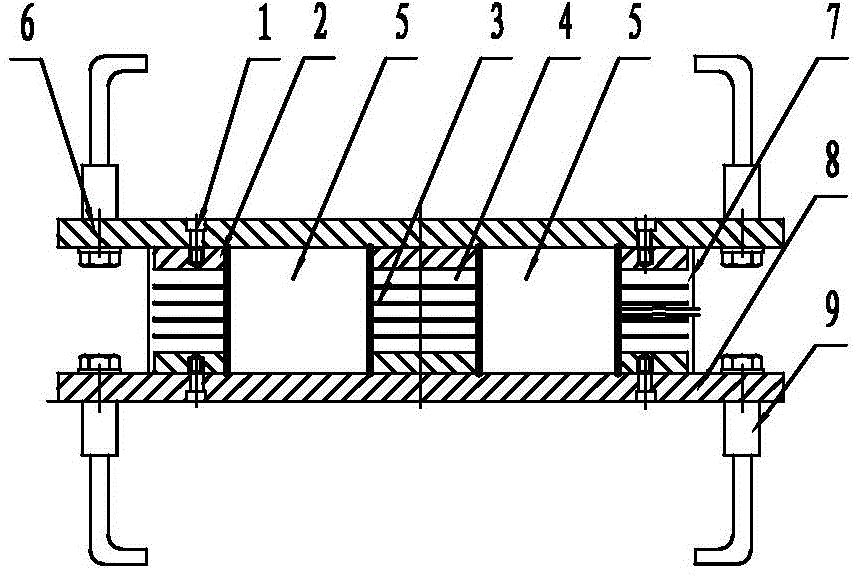 Damping combined type building seismic isolation rubber support and manufacturing method thereof