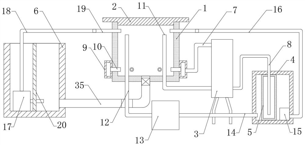 Prestressed concrete pipe pile curing device