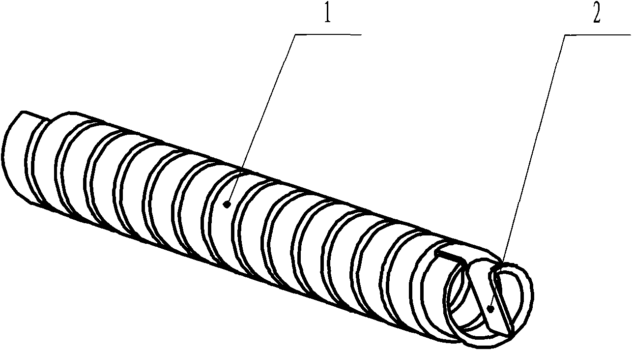 Helical latch type biliary tract stent