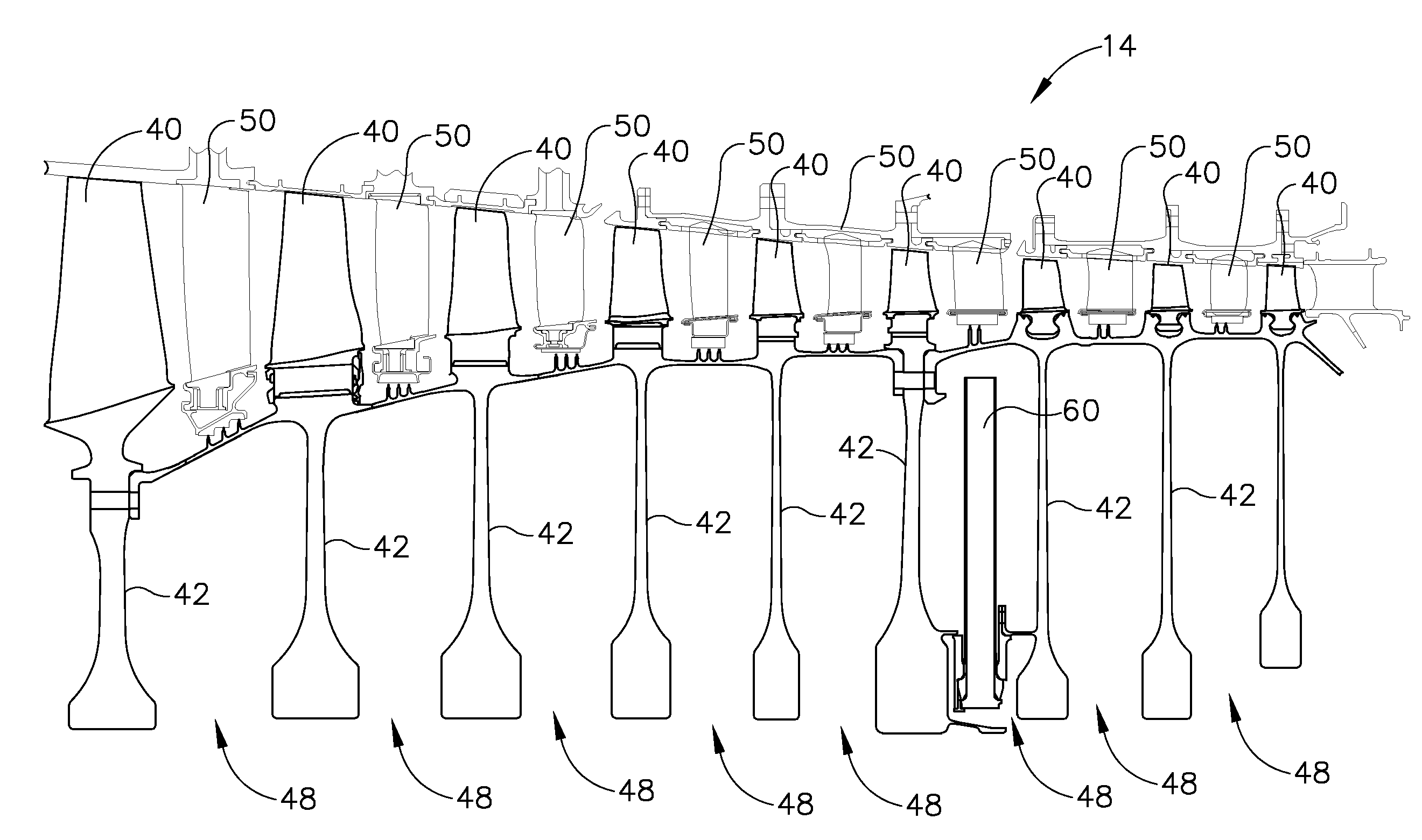 Rotor off-take assembly