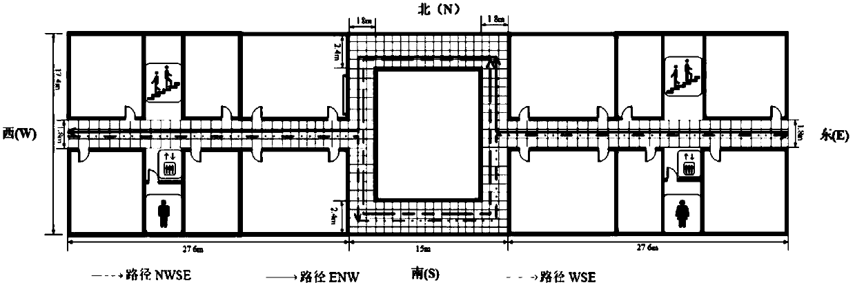 Indoor positioning map construction method based on trajectory correction and fingerprint improvement