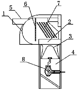 Vacuuming and atomizing device