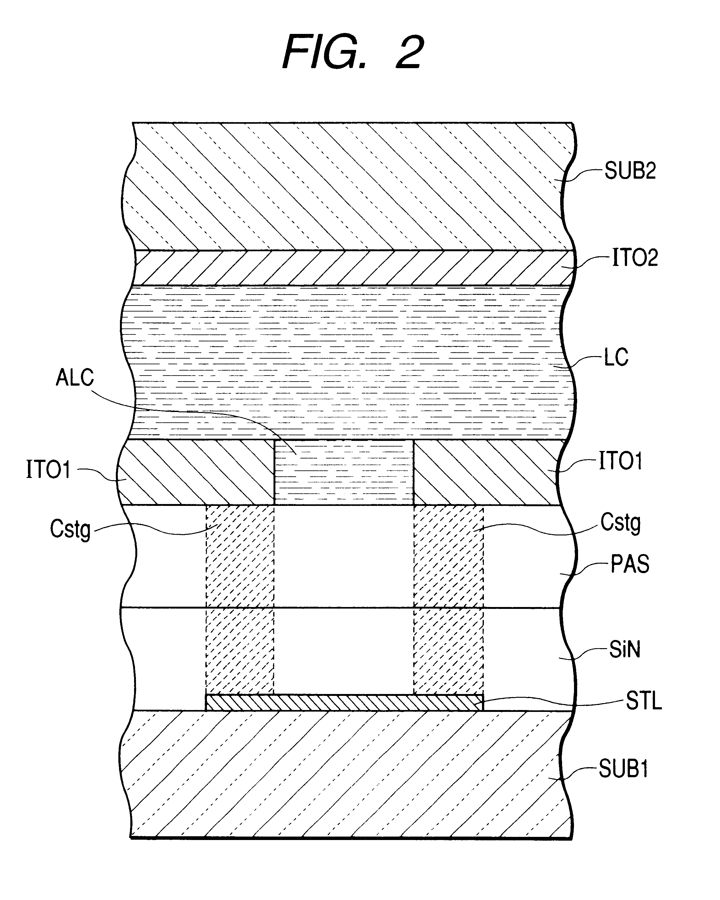 Liquid crystal display having an opening in each pixel electrode corresponding to each storage line