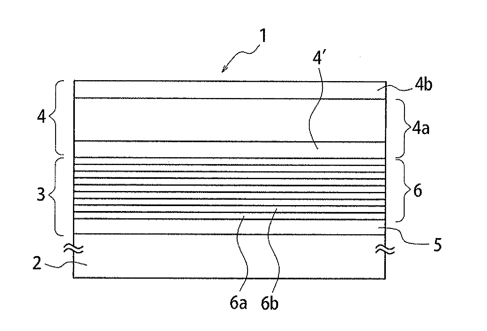 Epitaxial substrate for electronic device and method of producing the same