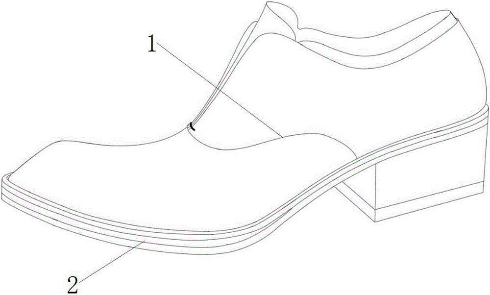 Manufacturing method for multilayer sole, and shoe