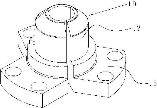 Round pin-inserted positioning device and tensioning and positioning round pin thereof