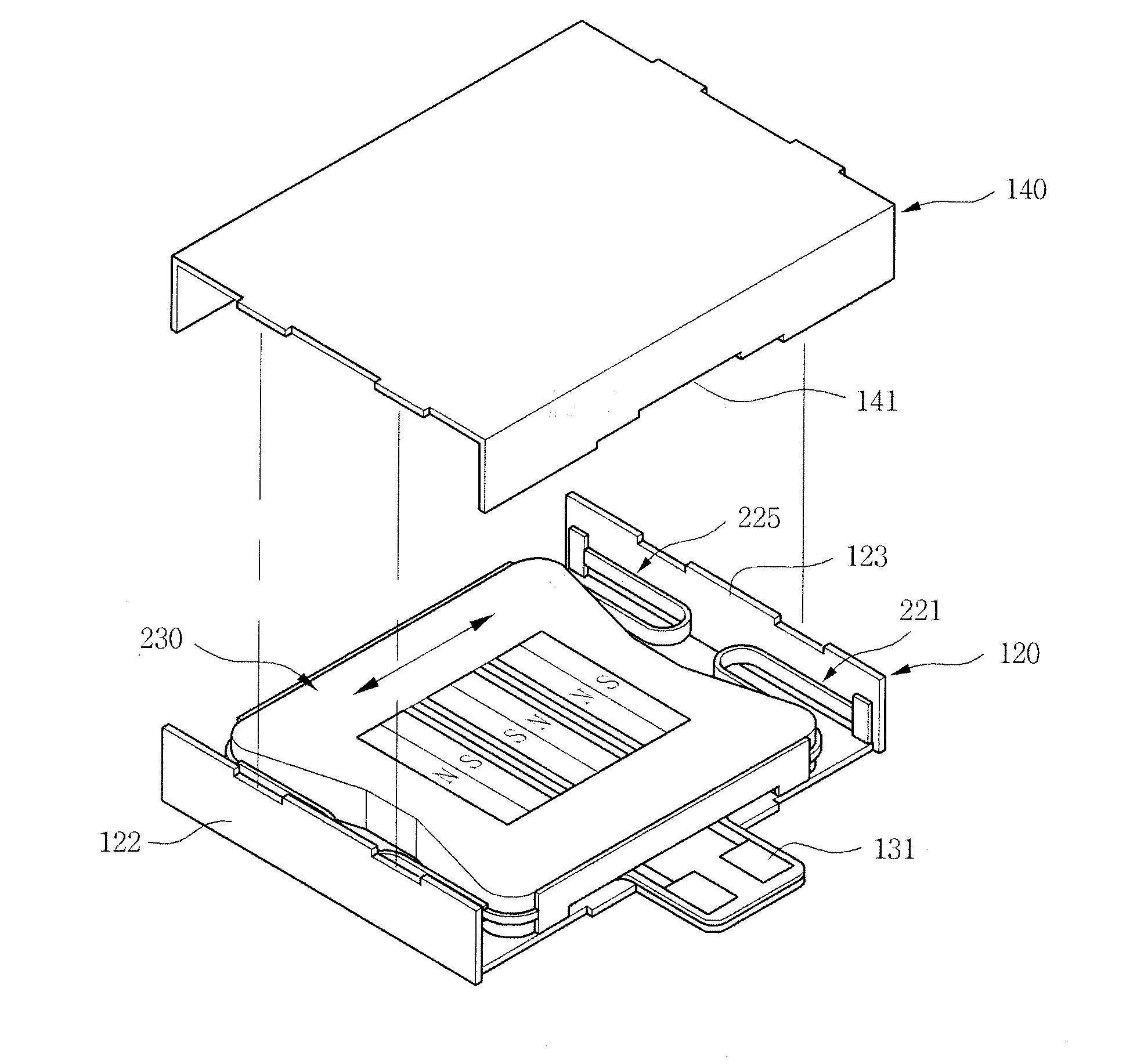 Linear vibration motor