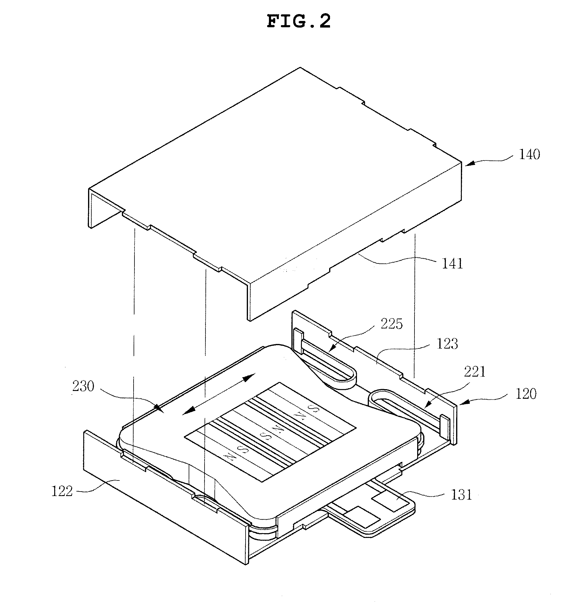 Linear vibration motor