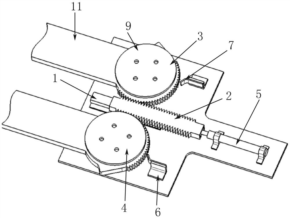 Folding wing unfolding rotating shaft mechanism