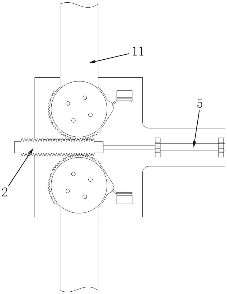 Folding wing unfolding rotating shaft mechanism