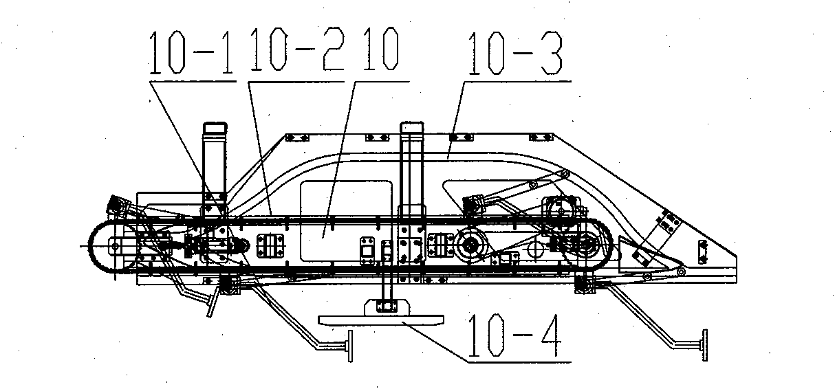 Pants products packing device and method