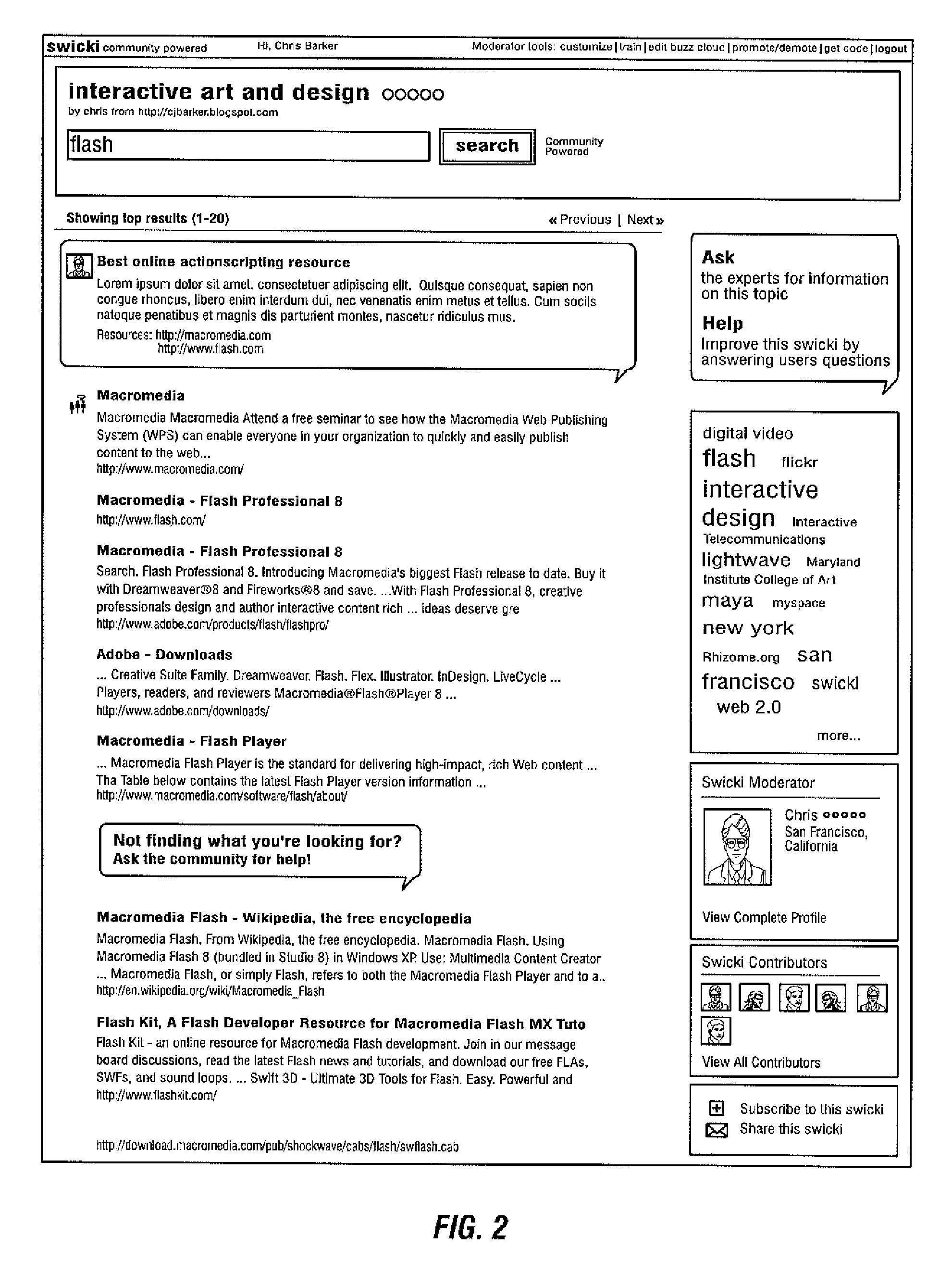 Information publication system, method and apparatus