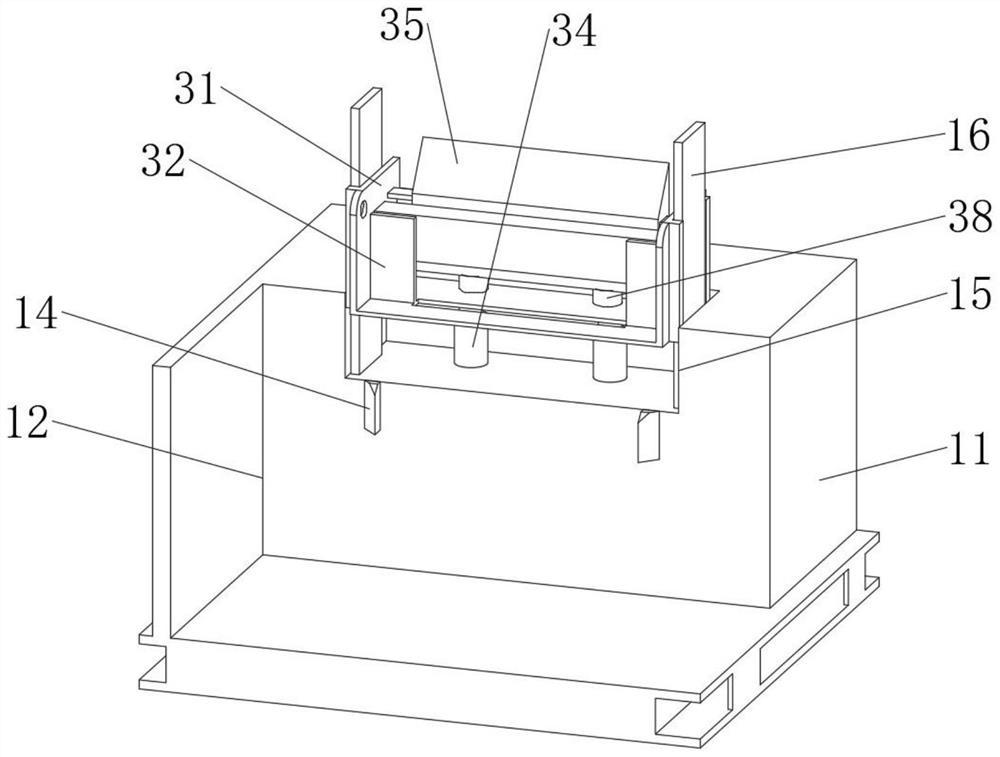 Discharging equipment for injection molding and processing technology