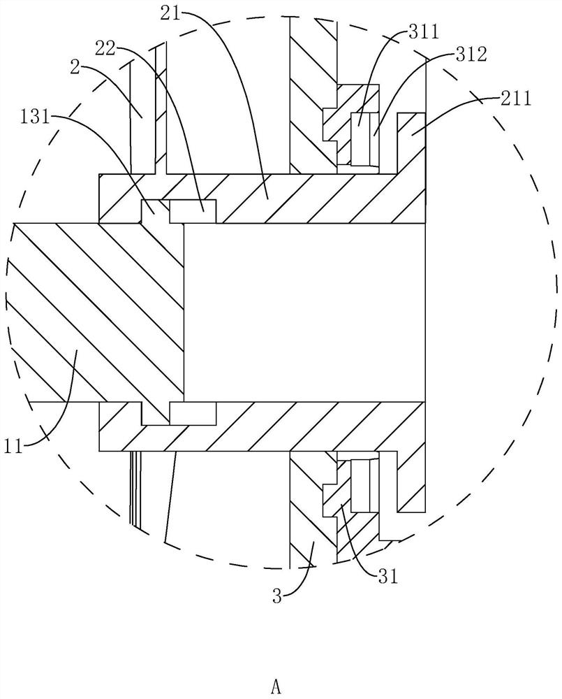 A three-phase asynchronous motor