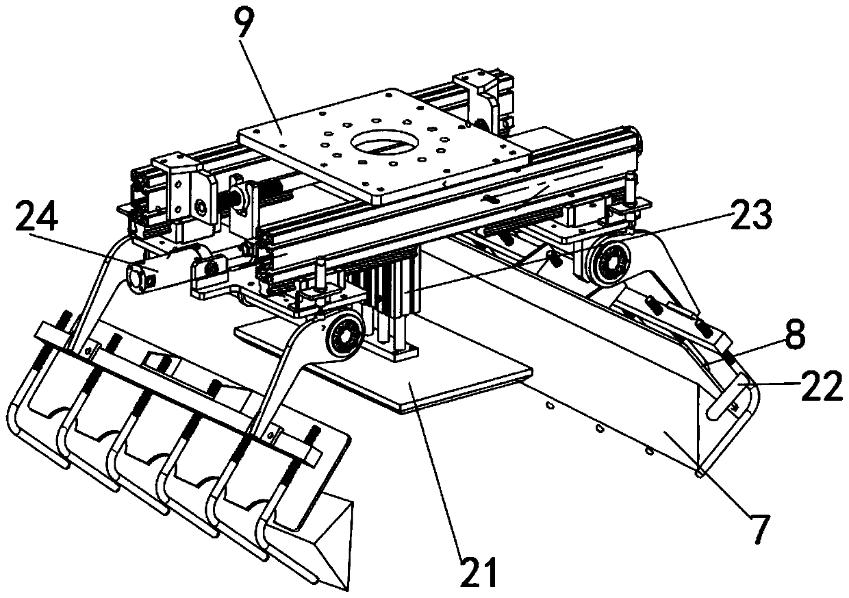 Industrial robot with mobile platform