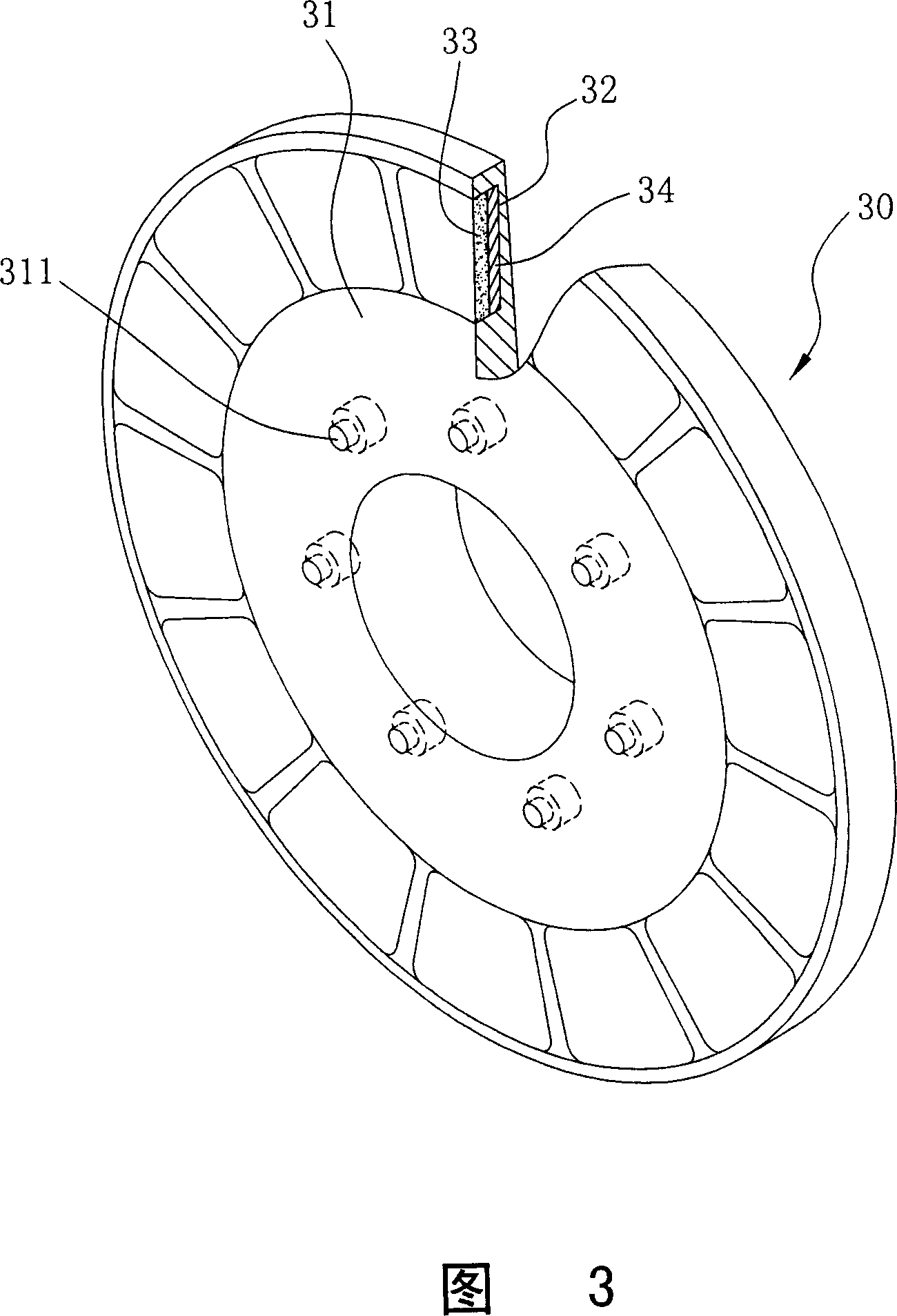 Electromotor structure