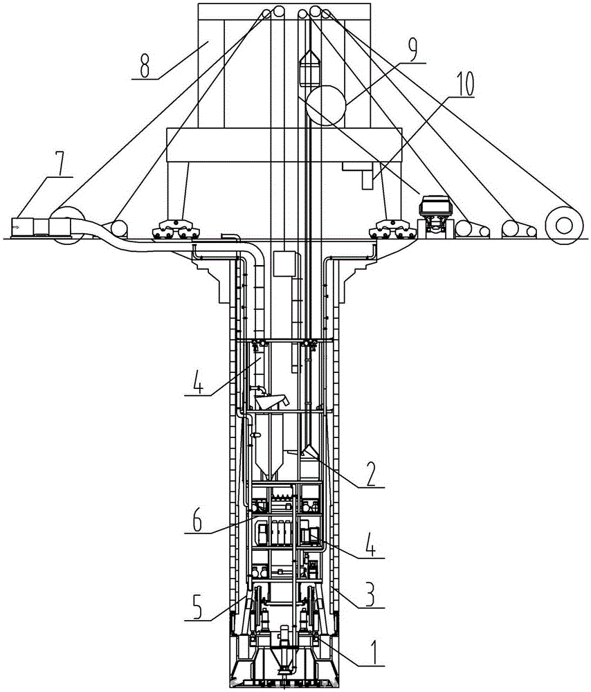 Full Face Shaft Drilling Rig