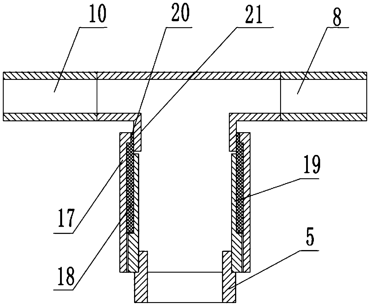 A rotary lifting sprinkler irrigation device for agriculture