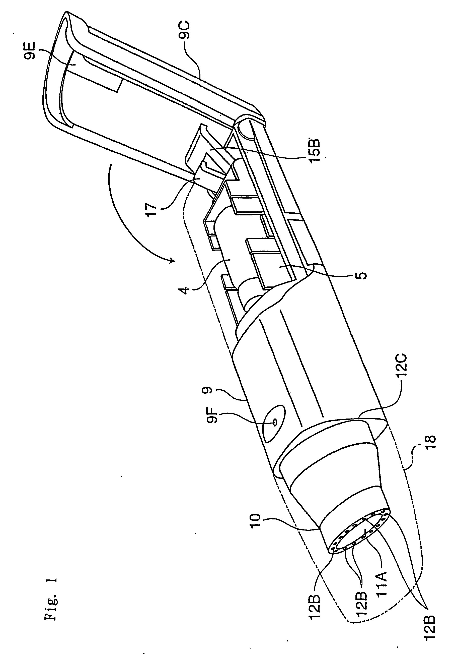 Inhalation device for transpulmonary administration