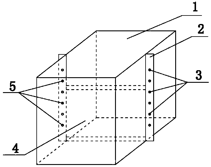 Visual testing device for observing infiltration process of soil moisture in ring-type infiltration instrument, and method using same