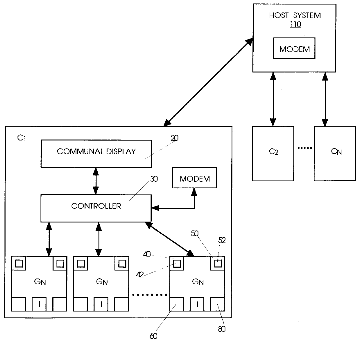 Cooperative group gaming system: apparatus and method