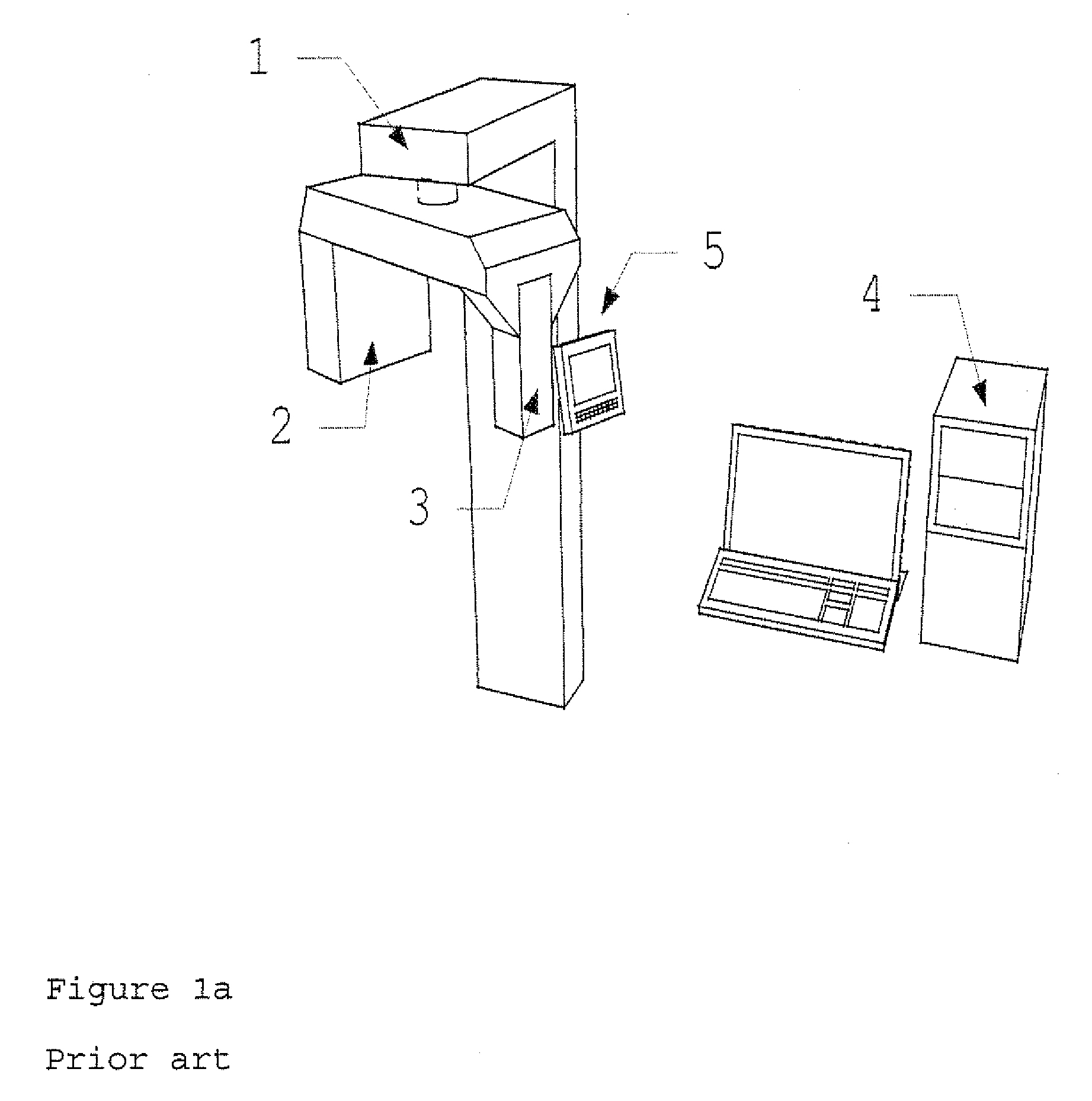 Single sensor multi-functional dental extra-oral x-ray imaging system and method