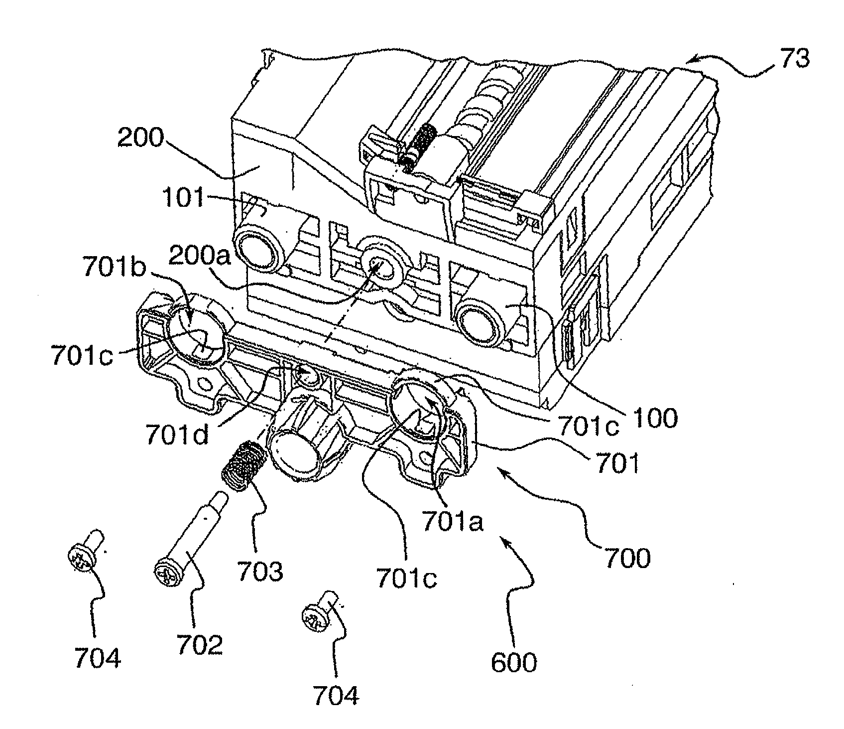 Fixing mechanism of optical scanning device and image forming apparatus