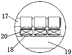 Online cement granularity detection device capable of improving measurement effect