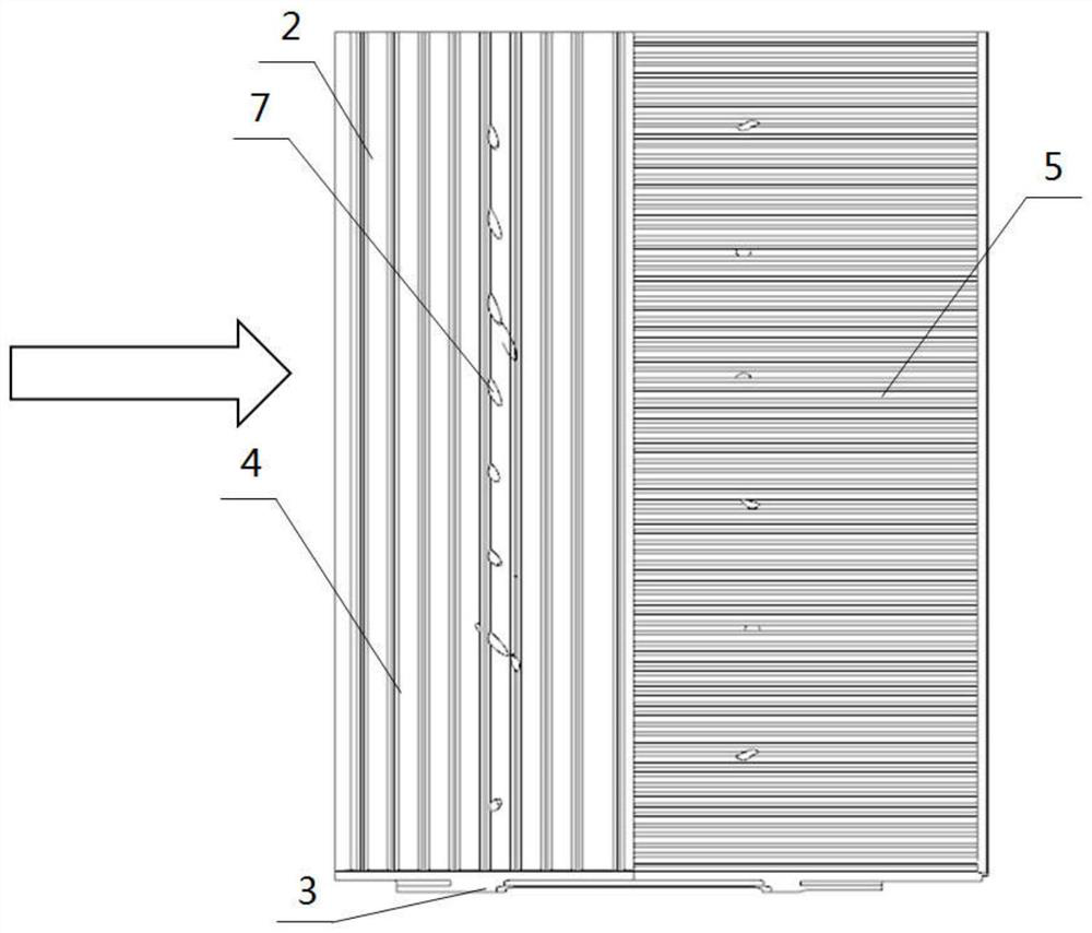 A Non-Uniform Horizontal and Longitudinal Slot Turbine Outer Ring Structure