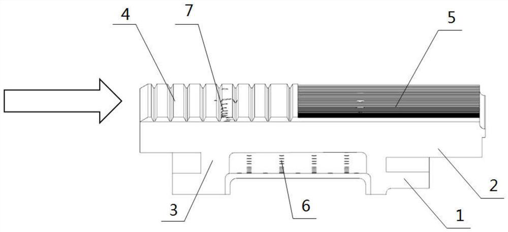 A Non-Uniform Horizontal and Longitudinal Slot Turbine Outer Ring Structure