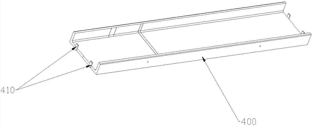 Composite material multi-beam box section co-solidifying forming technique