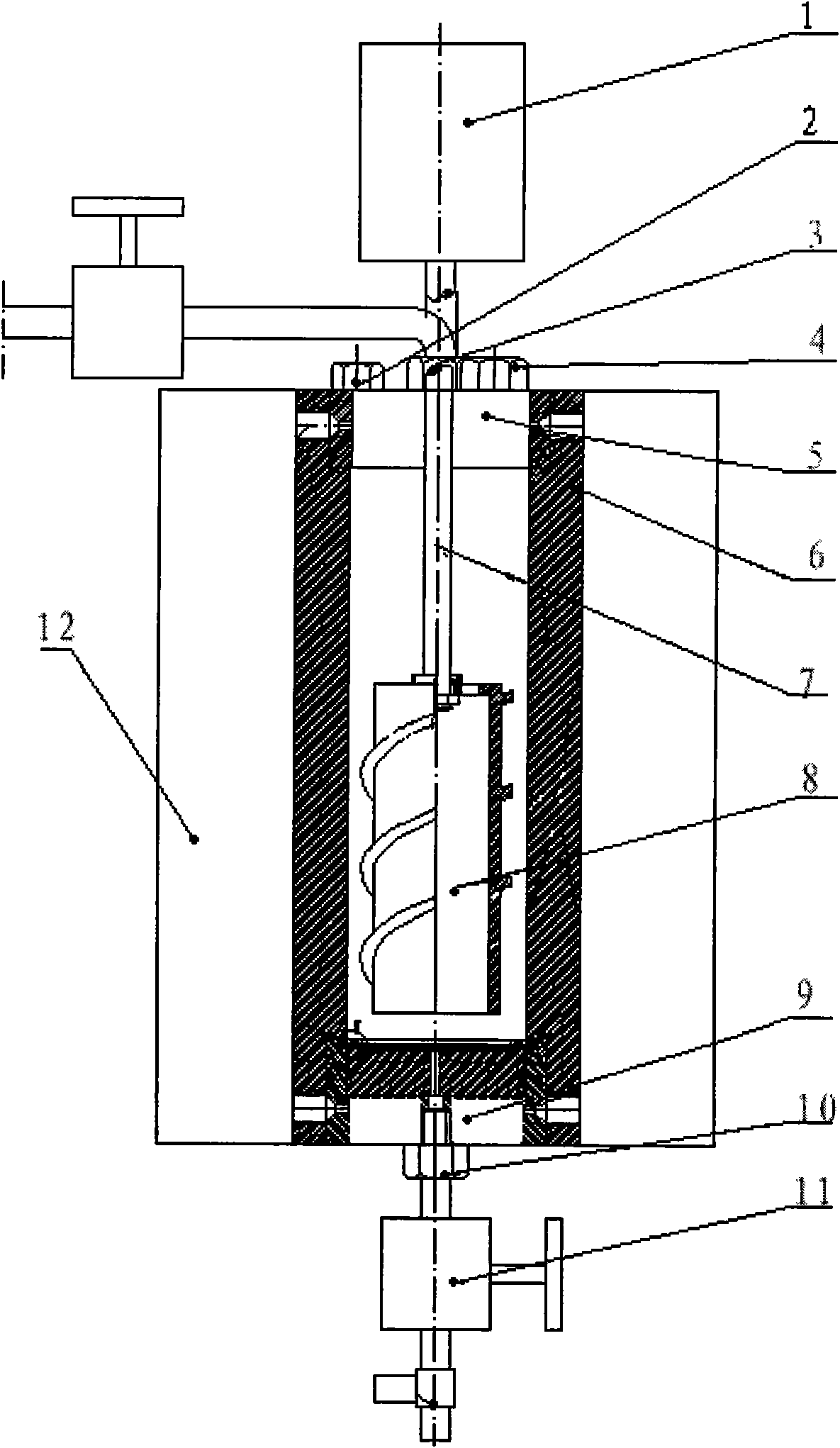 Intelligent type high-temperature high-pressure multifunctional dynamic evaluation experimental apparatus of drilling fluid