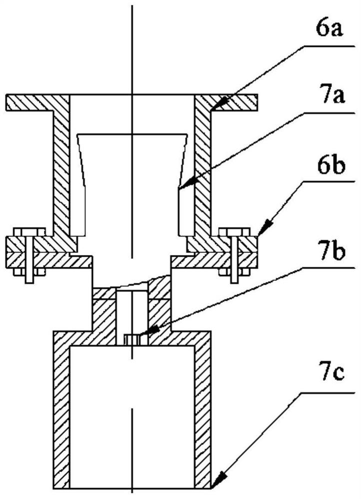 Interference fit part assembling and disassembling device applying ultrasonic vibration and using method