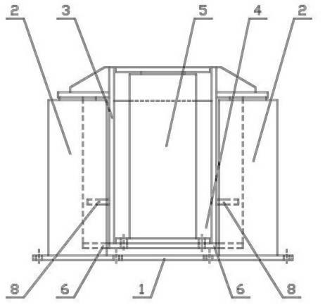 Secondary jacking-up device