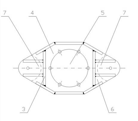 Secondary jacking-up device