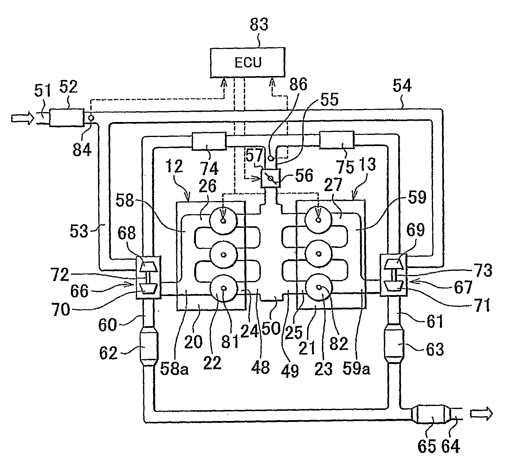 Internal combustion engine and internal combustion engine control method