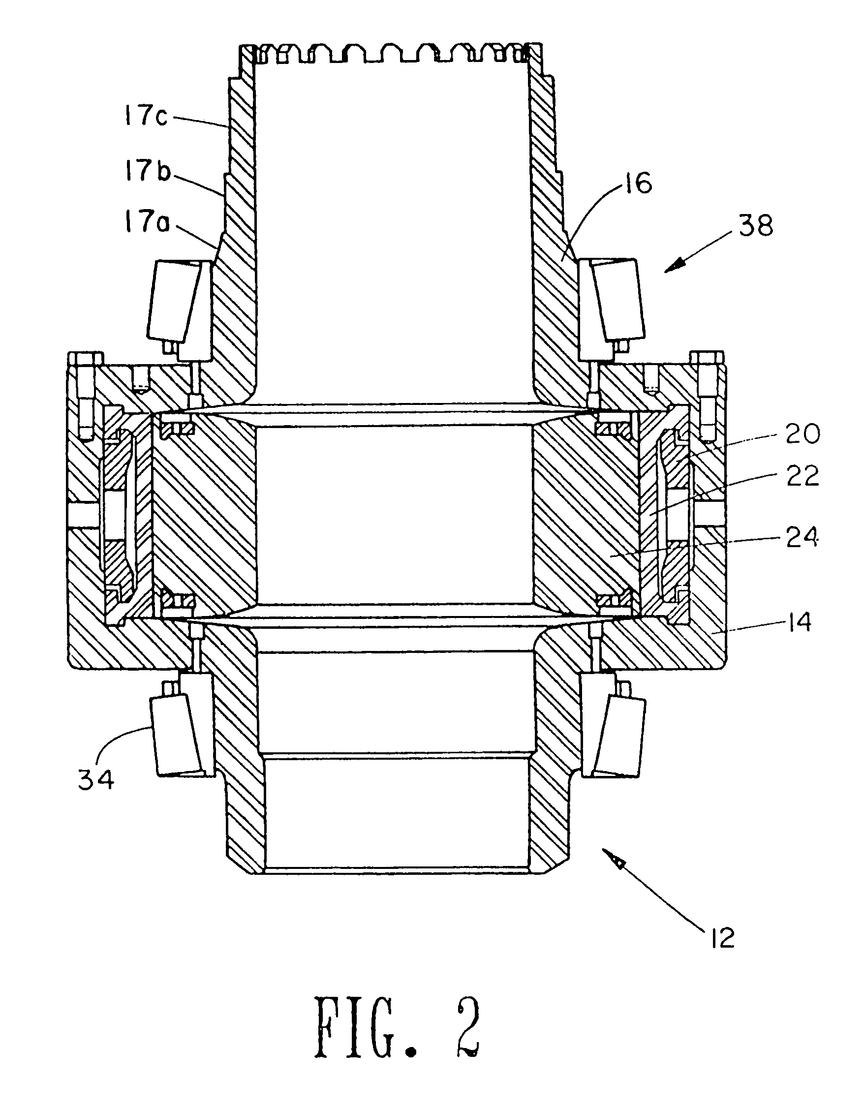 Rotating blowout preventer with independent cooling circuits and thrust bearing