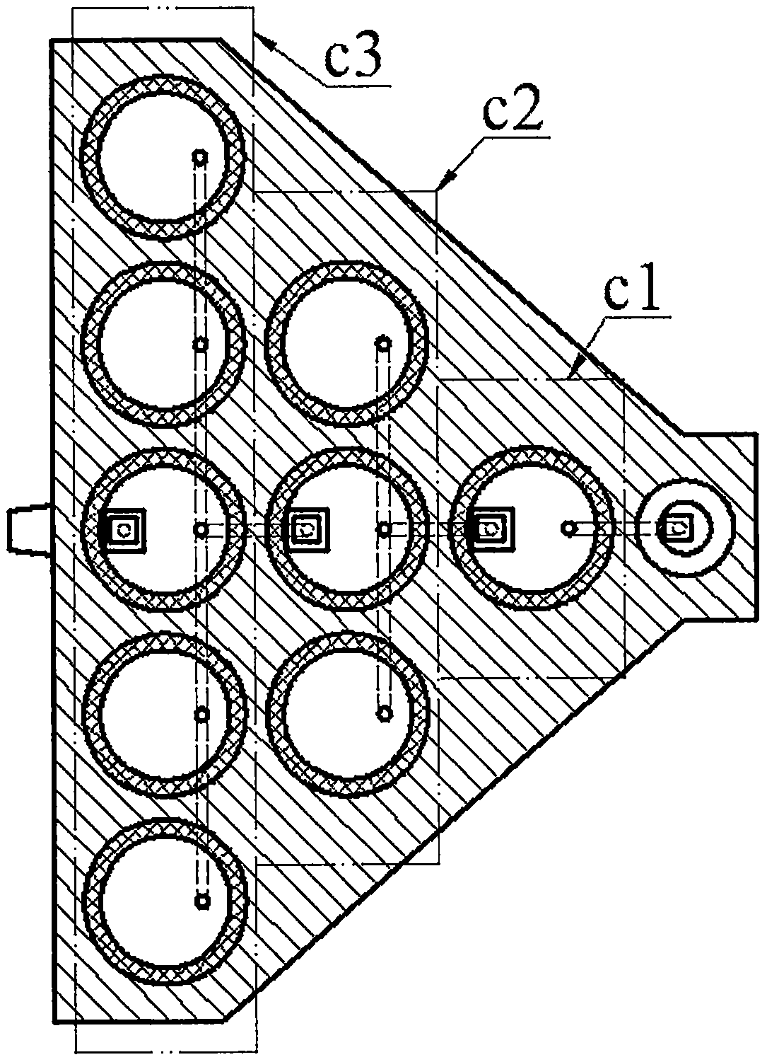 Piezoelectric sheet driven drug injector