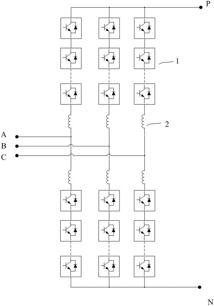 A kind of modularized multilevel converter overvoltage protection method and protection device