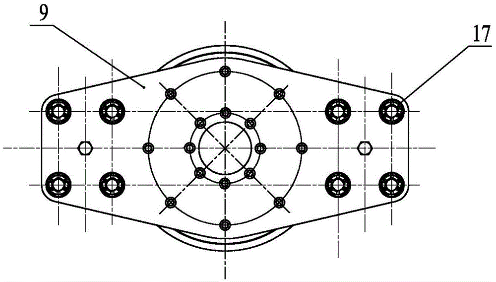 Three-chuck clamping system device