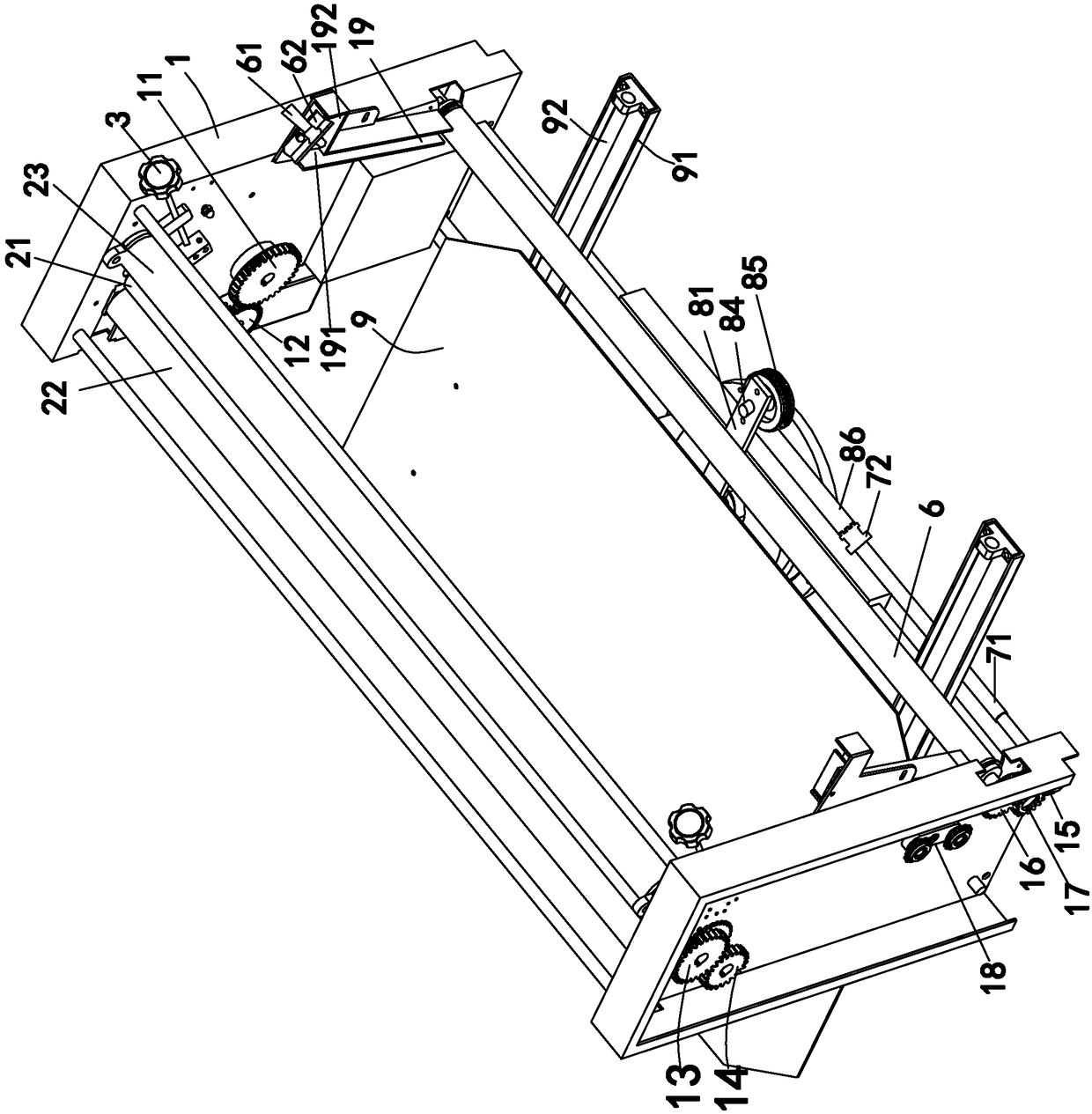 Automatic torque changing cloth rolling method for cloth rolling machine