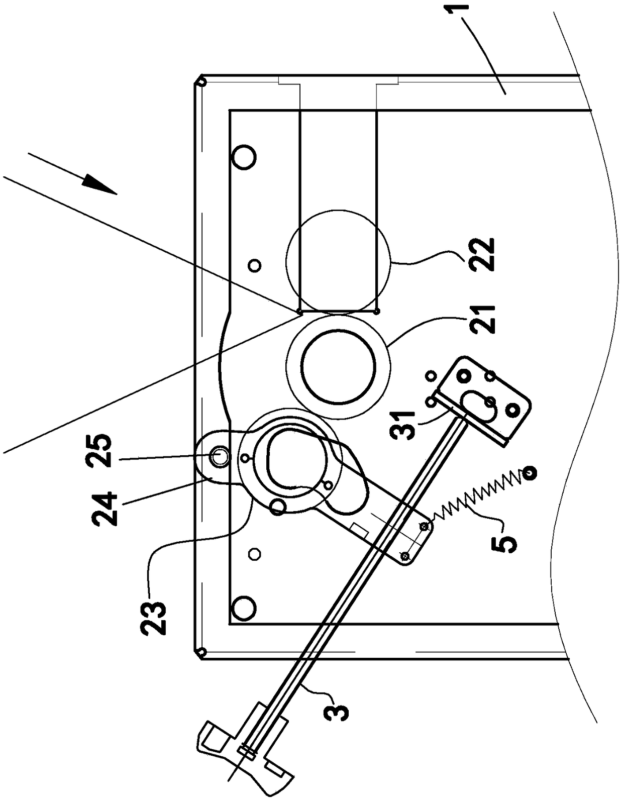 Automatic torque changing cloth rolling method for cloth rolling machine