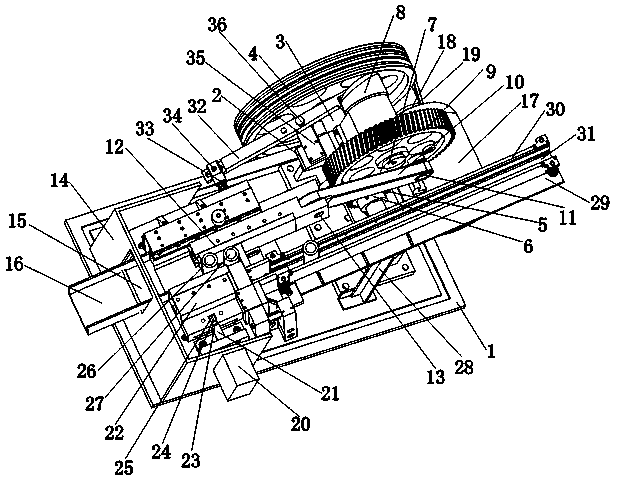 Single-wire core progressive conveying device for stranding machine