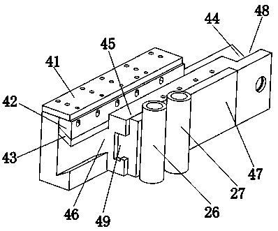 Single-wire core progressive conveying device for stranding machine