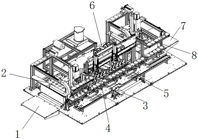 A plant nutrient cultivation liquid automatic diversion canning machine