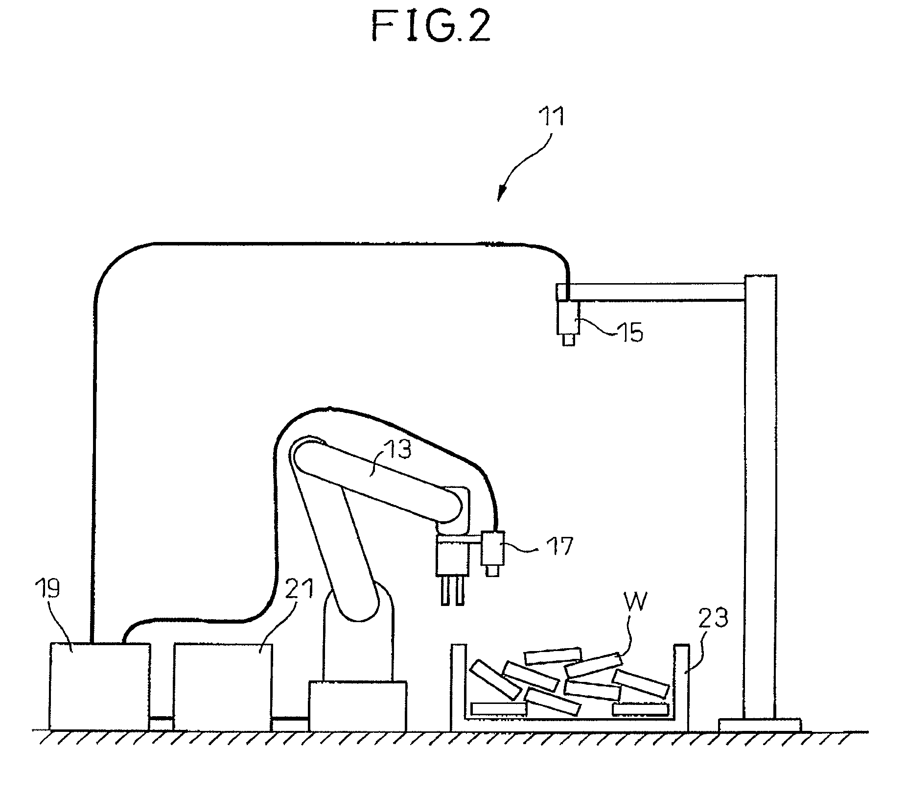 Workpiece picking apparatus