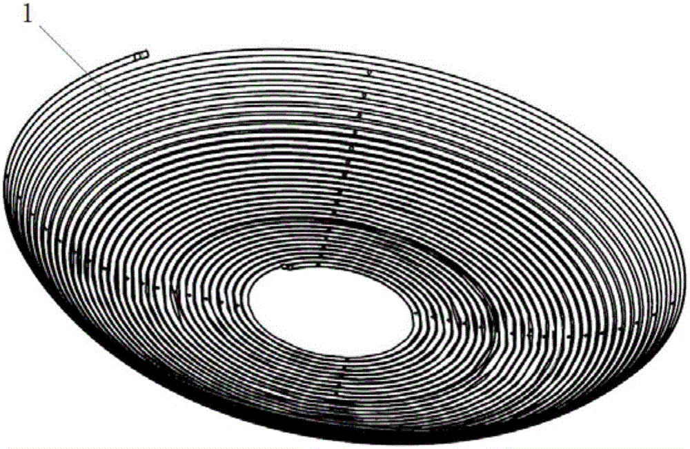 Manufacturing method for in-mold injection 3D coil product and 3D coil product