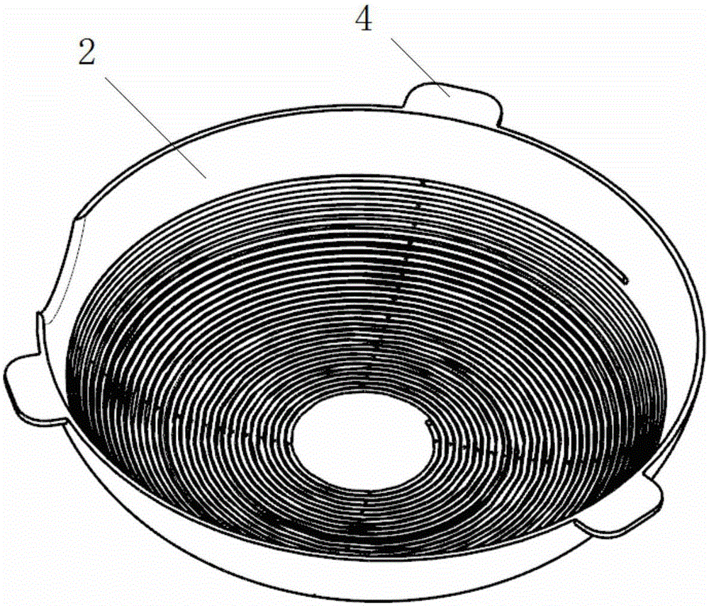 Manufacturing method for in-mold injection 3D coil product and 3D coil product