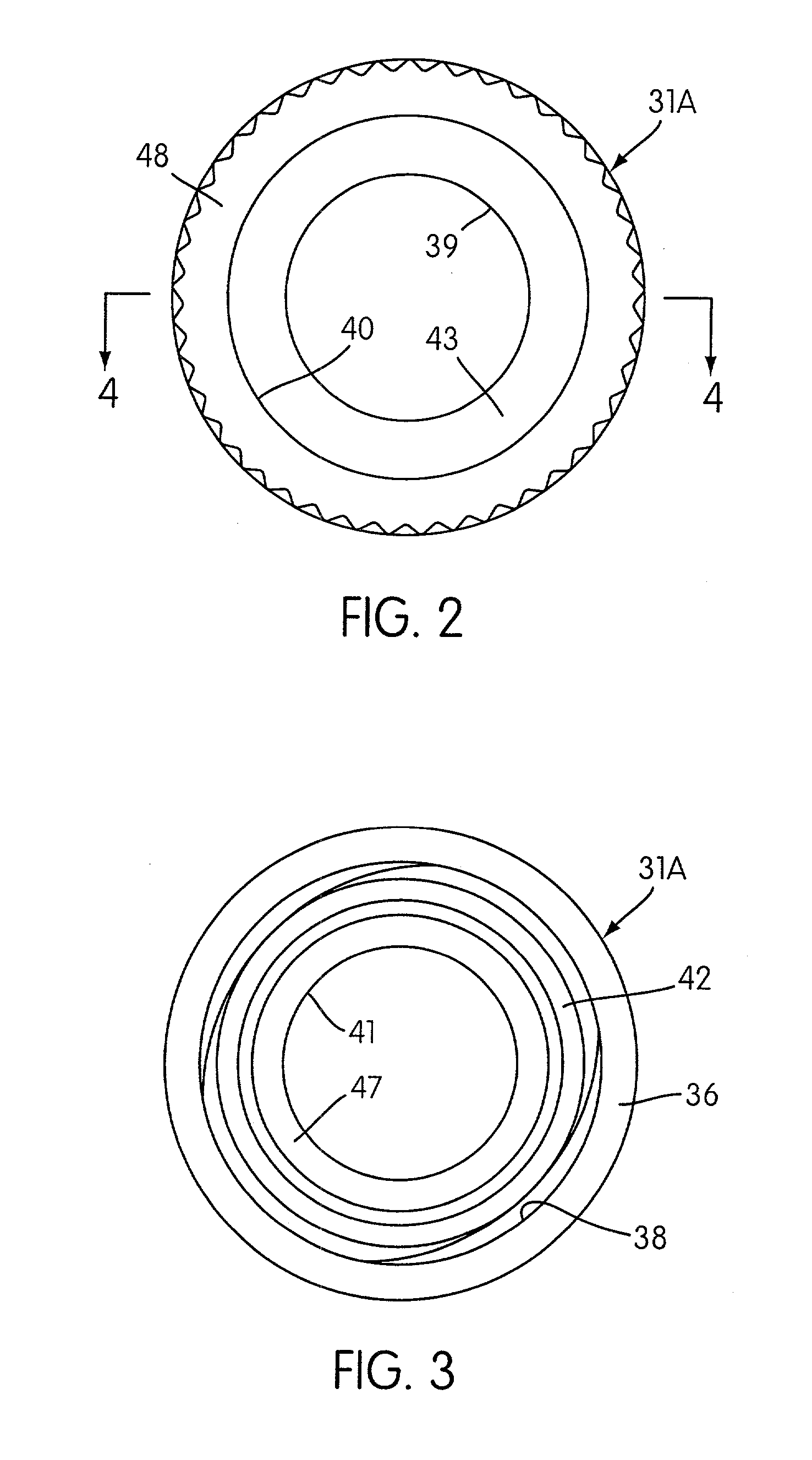 Penetrable cap