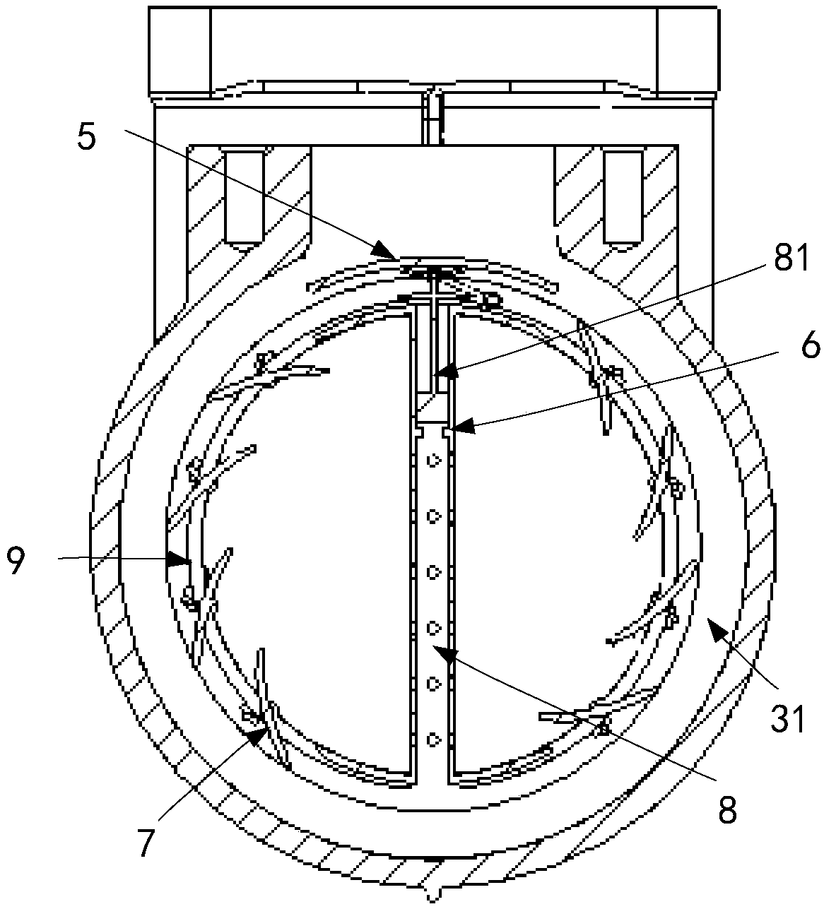 EGR adjusting device and internal combustion machine